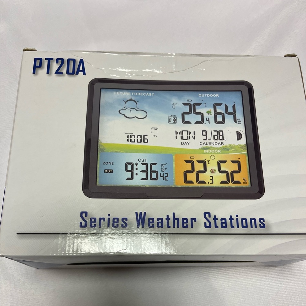 PT20A Series Weather Station - White
